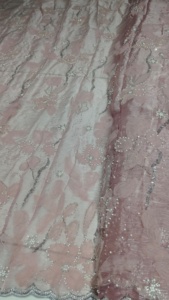 ผ้าไหมแฟชั่นระดับพรีเมียมสำหรับชุดราตรีชุดราตรีชุดสำหรับงานปาร์ตี้และชุดพื้นเมืองจากอินเดีย - Product Image 6