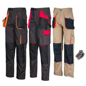 Best Manufacturer's Heavy Duty High Quality <b>Hi</b>-<b>Vis</b> Cargo <b>Pants</b> Fire Retardant FR <b>Pants</b> Men Construction Workwear - Product Image 3