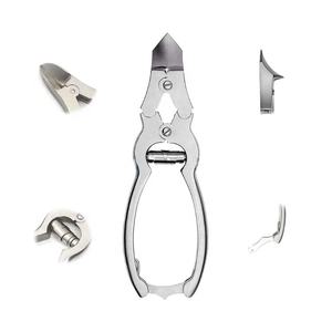 Coupe-ongles incarnés en gros, pinces, pinces à ongles en acier inoxydable, pince à double action avec ressort de barillet et verrouillage arrière - Product Image 1