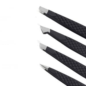 Compra directa Pinzas profesionales de acero inoxidable multicolor para cejas Logotipo personalizado Nuevo diseño Pinzas para cejas de belleza - Product Image 5