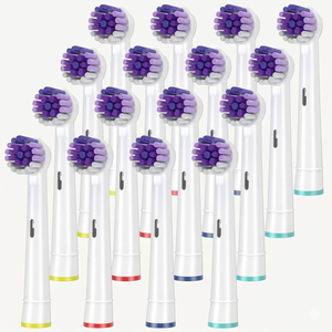 Repuestos de cabezales de cepillo de dientes a granel, genéricos, compatibles con Oral-B, cabezales de repuesto redondos, venta al por mayor, suministro de fábrica OEM - Product Image 1