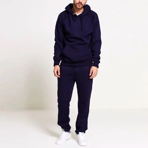 Chándales de Algodón Lisos Personalizados de Corte Regular para Hombre, Chándales con Logotipo de Impresión Personalizada para la Temporada de Invierno - Product Image 4