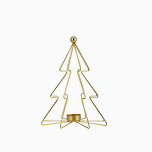 Chaman India Metal Spiral Xmas Tree <b>Tabletop</b> Christmas Decoration - Product Image 2