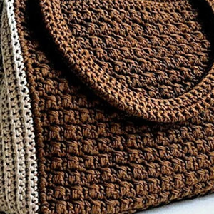 Women's Crochet Bag Knitted Shoulder Crossbody <b>Handbags</b> Aesthetic Shopping Bag Cute Purses Crocheted Bag OEM Made in Vietnam - Product Image 5
