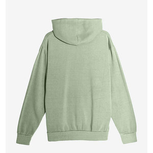 Sudadera con capucha de hombro caído para mujer y Sudadera con capucha de gran tamaño Ultra Premium Pastel verde 450-500 Gsm sudaderas con capucha de peso pesado - Product Image 5