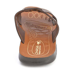 รองเท้าแตะลำลองผู้ชายเชส วาเลว์(หนังเทียมไซส์ 39)-สีน้ำตาล - Product Image 6