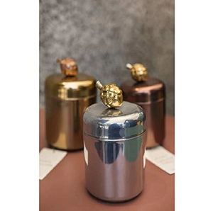 Frascos de contenedor de almacenamiento de metal profesional para especies de alimentos contenedor de almacenamiento de frutas secas tarro cocina decorativa hotel restaurante - Product Image 4