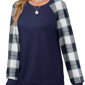 Sweatshirts for Women Crewneck <b>Cable</b> <b>Knit</b> Sleeve <b>Sweaters</b> Lightweight Fashion 2025 - Product Image 1