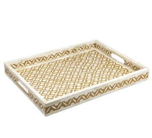 Bandeja de servir con incrustaciones de hueso personalizada de la India, último diseño de la India - Product Image 4