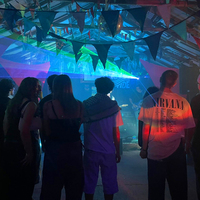 Projecteurs laser animés 5W pour soirées de remise de diplômes, éclairage de scène DJ pour fêtes scolaires épiques, discothèques, bars et danses.