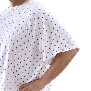 Vêtements d'hôpital pour patients en polyester tissé imprimé 100% en gros, de haute qualité, unisexe - Product Image 6