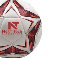 Tech Industries Ballon d'entraînement de football Matériau PU à des fins d'entraînement avec un design personnalisé et un logo personnalisé