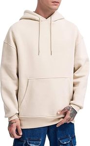 Sudaderas Casuales de Invierno para Hombre, Color Sólido, Poliéster/Algodón, Felpa, Corte Regular con Diseño de Bolsillo, Ecológicas, de Secado Rápido y Transpirables - Product Image 5