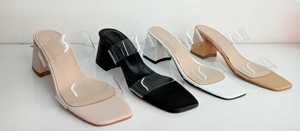 รองเท้าแตะในชีวิตประจำวันของผู้หญิงรองเท้าแตะใสขนาด5ซม. 36-40ผลิตในตุรกี - Product Image 2