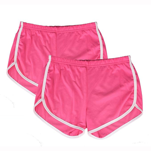 ผู้หญิงระบายอากาศที่มีคุณภาพสูงกางเกงขาสั้นยิมเอวออกกําลังกายกางเกงขาสั้นผู้หญิงยิมก้นยกกางเกงขาสั้นยิมพร้อมกระเป๋า - Product Image 1