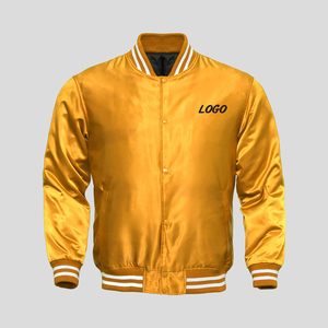 Custom Breathable Logo Embroidery <b>Baseball</b> <b>Jackets</b> <b>Men</b> Vintage Blank Varsity <b>Jacket</b> <b>Men's</b> <b>Jackets</b> - Product Image 1