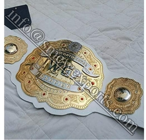 ชุดถุงมือชกมวยพร้อมเข็มขัดแชมป์มวยปล้ำรุ่นเฮฟวี่เวท IWGP อินเตอร์คอนติเนนตัล ขนาดผู้ใหญ่ - Product Image 2