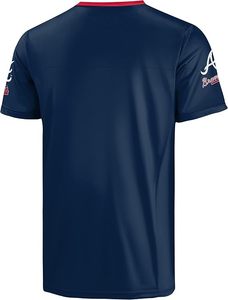 Camiseta Negra con Cuello en V de los Orioles de Baltimore, Logotipo Naranja, Poliéster Resistente, Diseño de Mascota - Product Image 5