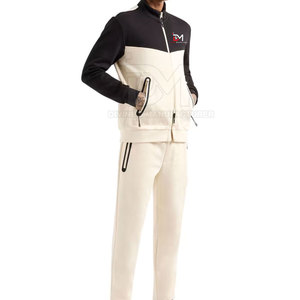 2025ชุดวอร์มสำหรับผู้ชายดีไซน์ใหม่เป็นมิตรต่อสิ่งแวดล้อมชุดใส่ฤดูใบไม้ร่วงและฤดูหนาวแบบลำลองระบายอากาศได้ดีลายพื้นไซส์ใหญ่พิเศษ - Product Image 3