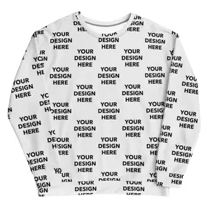 Benutzer definierte Allover Print Pullover Männer Frauen Großhandel Sweatshirt schwitzt eine Kapuze et Sweatshirts pour hommes