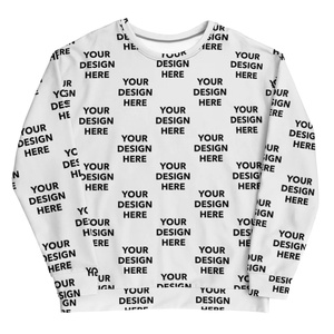 Fabricante y Proveedor de Ropa: Sudaderas con Cuello Redondo y Estampado Completo Personalizable (AOP) - Ropa en Blanco al por Mayor - Product Image 1