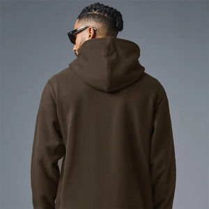 100% sweats à capuche brodés en coton pour hommes hiver personnalisable impression numérique plusieurs couleurs - Product Image 2