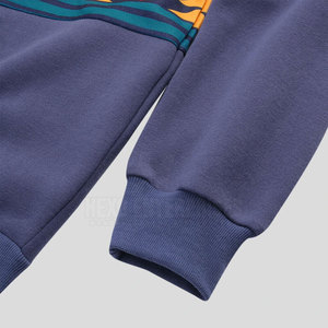 Sudaderas con capucha de algodón de manga larga para hombre Sudaderas con capucha personalizadas de talla grande en blanco para hombre Patrón sólido con estampado Otoño Invierno - Product Image 4