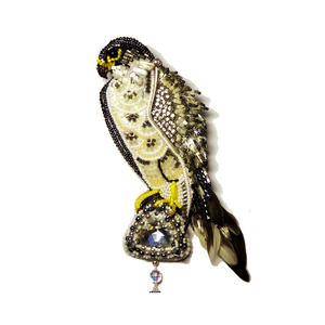 Broches de Alambre de Chenilla Bordados de la Mejor Calidad, Color Personalizado, Venta al por Mayor a Bajo Precio, Hermoso Águila de Moda - Product Image 1