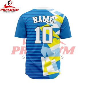 Vente en gros de maillots de baseball à rayures personnalisés pour jeunes avec nom et logo personnalisé maillots de baseball et softball - Product Image 2