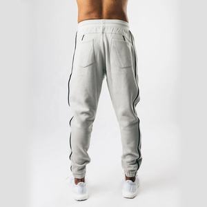 Pantalons de survêtement en coton léger et respirant, personnalisés, en gros, décontractés, unisexes, surdimensionnés, pour hommes - Product Image 4