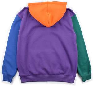 Sudadera con capucha de gran tamaño de algodón y poliéster para hombre, ropa deportiva con estampado de logotipo personalizado y bolsillo, ropa de invierno suave bordada - Product Image 4