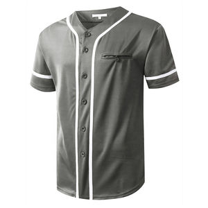 Style parfait hommes maillot de baseball vente chaude anti-rides haute qualité taux raisonnable maillot de baseball - Product Image 3