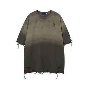 T-shirts pour hommes au design unique et tendance, respirants, écologiques, en polyester/coton, confortables pour l'été - Product Image 1