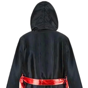 Bata de Boxeo de Satén de Excelente Calidad al por Mayor con Capucha Roja y Blanca en Estilo Único y la Mejor Calidad - Product Image 4
