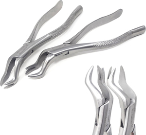 Forceps de racine d'extraction dentaire manuelle de haute qualité 150 Incisives supérieures Dents Instruments chirurgicaux réutilisables - Product Image 1