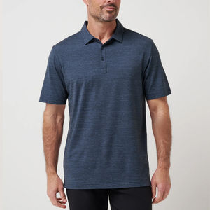 Polo de golf pour hommes avec logo brodé-de haute qualité et élégant-parfait pour l'image de marque et les promotions chemises pour hommes en gros - Product Image 3