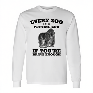 T-shirt à manches longues Brave - Chaque zoo est un zoo de promenade - Produit promotionnel - Product Image 2