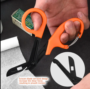 Tijeras de vendaje de 15cm, tijeras médicas, gasa para traumatismos, tijeras de enfermera de primeros auxilios de emergencia - Product Image 5