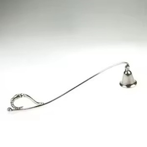 Abatidor de velas de alta calidad, apagador de velas decorativas recubiertas de oro para uso doméstico de Hotel - Product Image 5