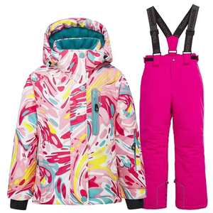 Combinaison de snowboard imperméable d'hiver tendance, professionnelle, chaude et respirante, ensemble de combinaison de ski pour le ski et la motoneige - Product Image 2