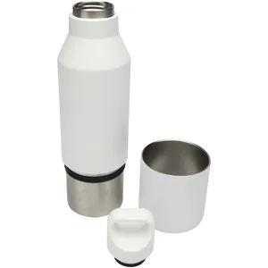 Odessy Tumbler Isolato in Acciaio Inox da 600ml con Tazza da 300ml, Borraccia Termica Riciclata Certificata RCS - Product Image 3