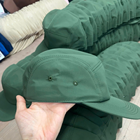 Casquettes de sport en gros, casquettes décontractées de camping, tissu en nylon et polyester à séchage rapide, visière plate, activités de plein air, gorras, casquettes de course à 5 panneaux