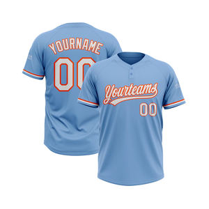 Uniformes de Softbol Sublimados al por Mayor, 100% Poliéster, Transpirables, de Secado Rápido, Diseño Personalizado, Unisex para Adultos, 180g, Estilo Antiguo - Product Image 1