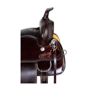 Meilleures ventes de selle américaine de dressage en cuir avec logo personnalisé selle de cheval en plastique de l'ouest anglais selles de cheval - Product Image 3