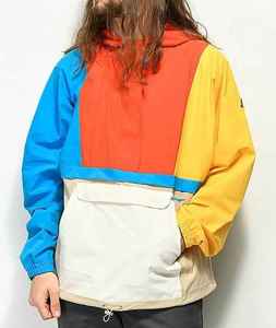 2025 conception personnalisée hommes grande taille coupe-vent veste Style formel avec respirant et couleur bloqué caractéristiques XS taille - Product Image 2