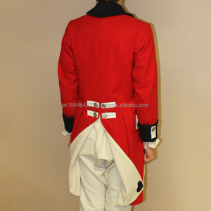 Diseño Fabricante Profesional Cliente Requisito Logotipo Impreso Uniforme Guardias Redcoat - Product Image 6