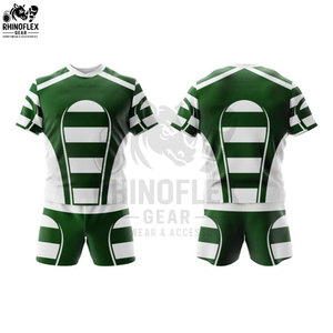 Nuevo Diseño Personalizado de Uniformes de Rugby Profesionales Unisex, Servicio OEM, Transpirable, Nueva Moda, 100% Poliéster, Alta Calidad - Product Image 2