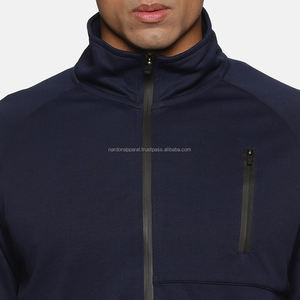 Abrigos de invierno Nardon Apparel de alta calidad de lana negro elegante ropa personalizada para hombre - Product Image 5