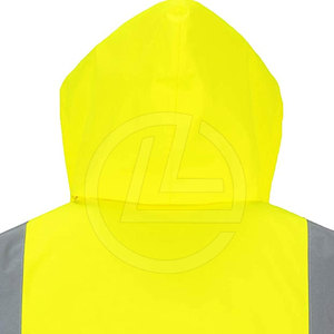 Chaqueta de Trabajo para Hombre, Cuello Alto, Logotipo Frontal, Ligera, Transpirable, para Invierno, Ajustable, con Forro Acolchado, Estilo Urbano - Product Image 6