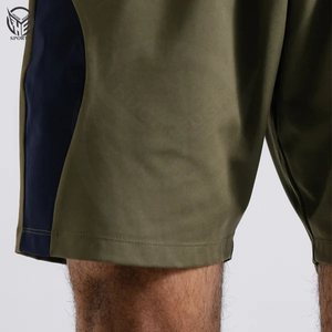 Short en polaire 100% coton pour homme, respirant, longueur au genou, taille élastique, tricoté, solide, taille moyenne. - Product Image 5